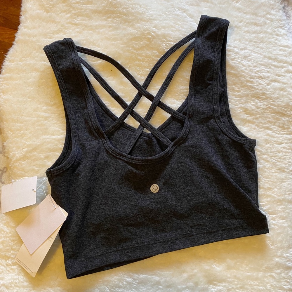 NWT Zella Cross Strap Sports Bra - Picture 2 of 3